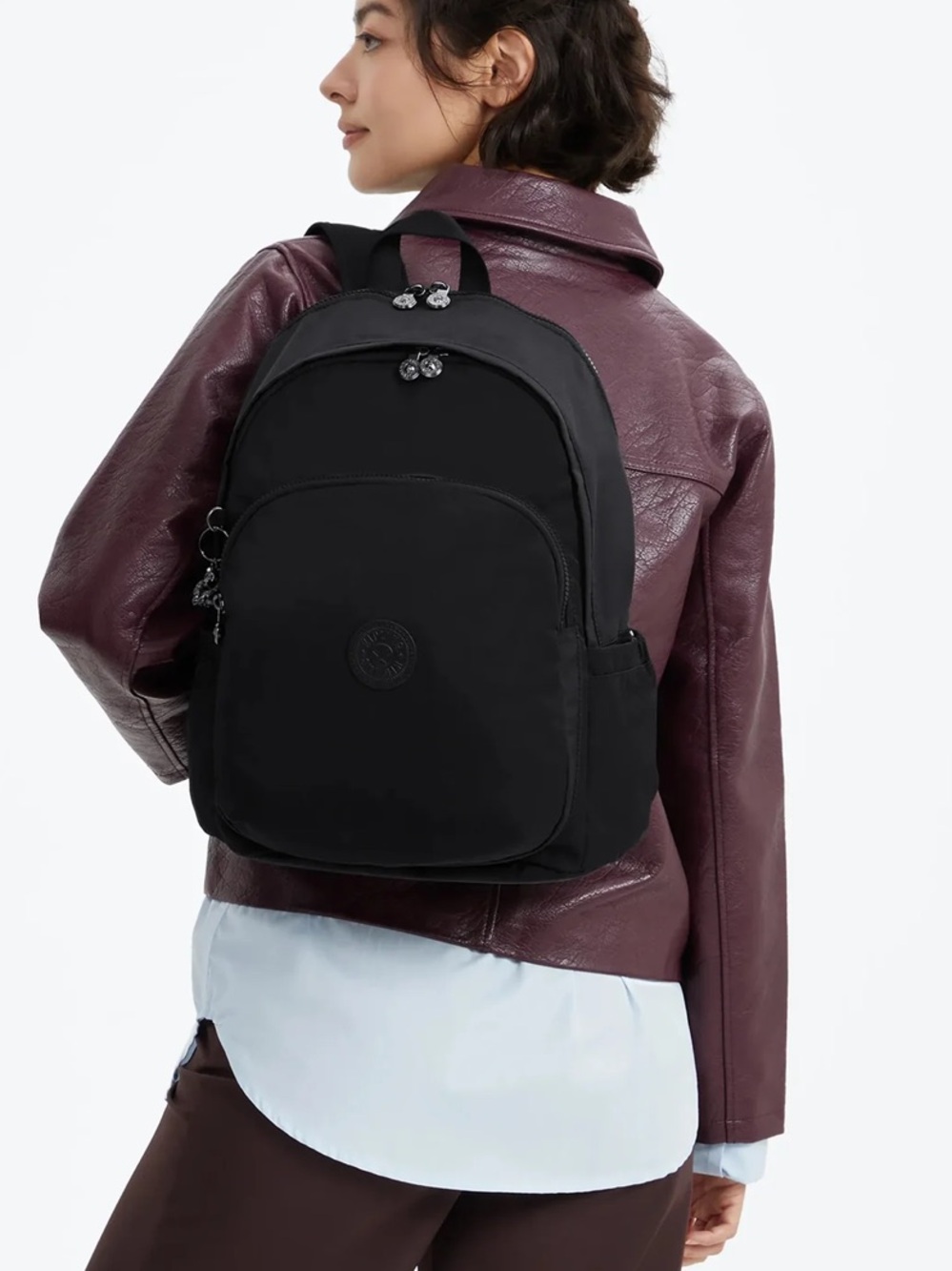 Kipling Delia Medium Backpack — Black